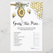 フローラ蜂の巣蜂蜜ビー価格ゲームを推測 (正面)