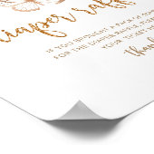 フローラ蝶おむつラッフルサイン ポスター (角)