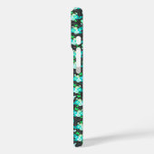 フローラ蝶とハート翡翠iphone case Case-Mate iPhoneケース (裏面 / 左)