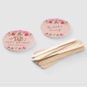 フローラ蝶ピンクハッピー16誕生日 ハンドファン (組立なし)