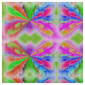 フローラ蝶 ファブリック (クローズアップ)