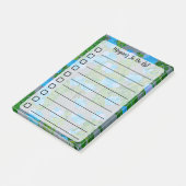 フローラ行リスト ポストイット (アングル)