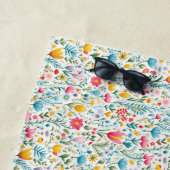 フローラ術は不完全なり ビーチタオル (インサイチュ)