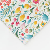 フローラ術は不完全なり フリースブランケット (角)