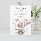 フローラ表現に対する感謝 サンキューカード (スタンド正面)