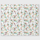 フローラ表示ラッピング紙 ラッピングペーパー (フラット)