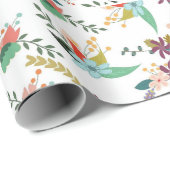 フローラ表示ラッピング紙 ラッピングペーパー (ロールコーナー)