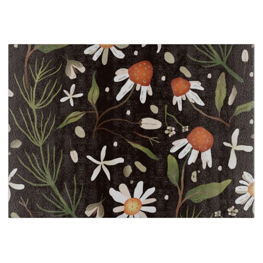 フローラ表面パターンファッション春 カッティングボード (正面)