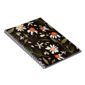 フローラ表面パターンファッション春 ノートブック (右側)