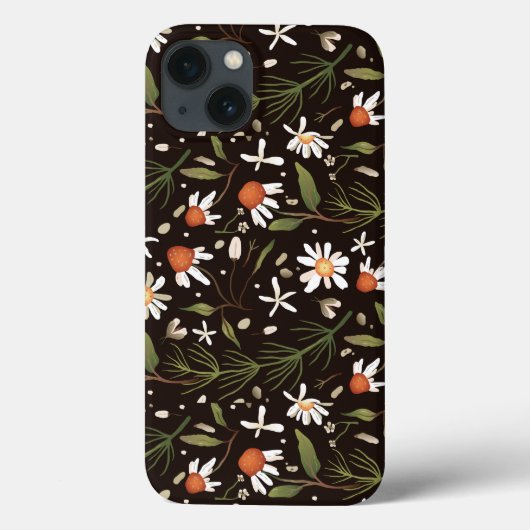 フローラ表面パターンファッション春 Case-Mate iPhoneケース (裏面)