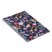 フローラ表面パターンファッション植物学 ノートブック (右側)