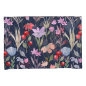 フローラ表面パターンファッション植物学 枕カバー (正面右)