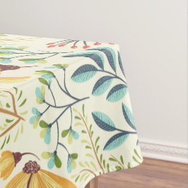 フローラ表面パターン – スタイリッシュ抽象芸術壁紙 テーブルクロス