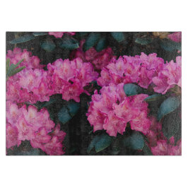 フローラ表面パターン – ファッション装飾抽象芸術 カッティングボード