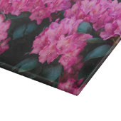 フローラ表面パターン – ファッション装飾抽象芸術 カッティングボード (角)