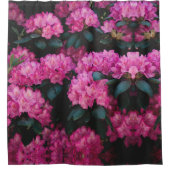 フローラ表面パターン – ファッション装飾抽象芸術 シャワーカーテン (正面)