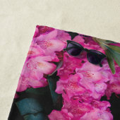 フローラ表面パターン – ファッション装飾抽象芸術 ビーチタオル (インサイチュ)