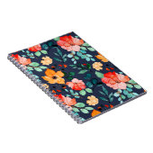 フローラ表面パターン – ファッション装飾春 ノートブック (右側)