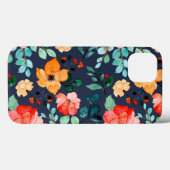 フローラ表面パターン – ファッション装飾春 Case-Mate iPhoneケース (裏面 (横))