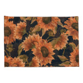 フローラ表面パターン – ファッション装飾熱帯 枕カバー (裏面-右)