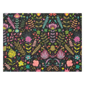 フローラ表面模様スタイリッシュ – 花壁紙 テーブルクロス (正面(横))