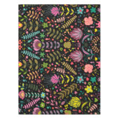 フローラ表面模様スタイリッシュ – 花壁紙 テーブルクロス (正面)