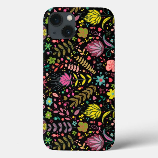 フローラ表面模様スタイリッシュ – 花壁紙 Case-Mate iPhoneケース (裏面)