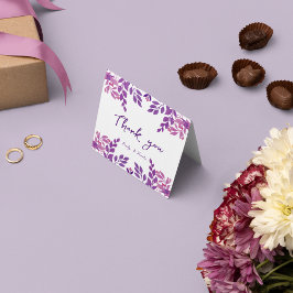 フローラ表 サンキューカード