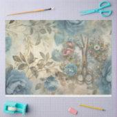 フローラ裁縫ルームシリーズデザイン#11 薄葉紙 (クラフト)