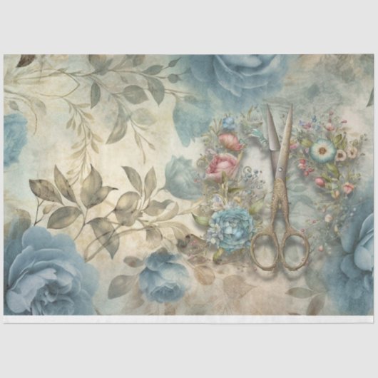 フローラ裁縫ルームシリーズデザイン#11 薄葉紙 (正面)