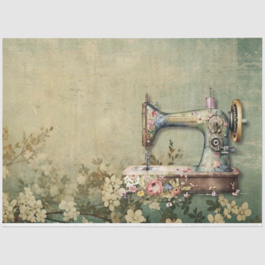 フローラ裁縫ルームシリーズデザイン#36 薄葉紙 (正面)