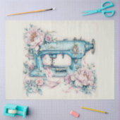 フローラ裁縫機械シリーズデザイン#16 薄葉紙 (クラフト)