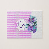 フローラ装飾ジグソーパズル ジグソーパズル (横)