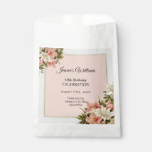 フローラ装飾フェミニン誕生日 フェイバーバッグ (正面)