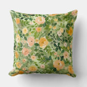 フローラ装飾枕、シックなリビングルーム クッション (正面)
