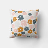 フローラ装飾用クッション、ホームピローアクセント クッション (裏面)