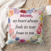 フローラ装飾用クッション – 心のこもった母の日のプレゼント クッション (ブランケット)