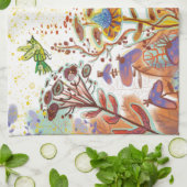 フローラ装飾 キッチンタオル (折り畳み)