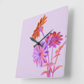 フローラ角壁時計 スクエア壁時計 (傾斜)