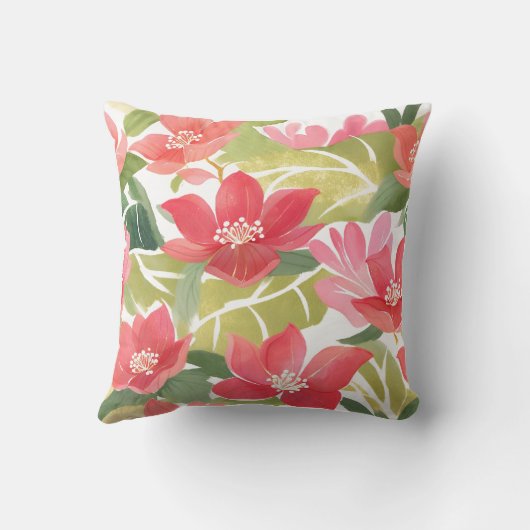 フローラ角枕 クッション (裏面)