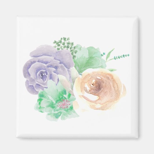 フローラ角磁石 マグネット (正面)