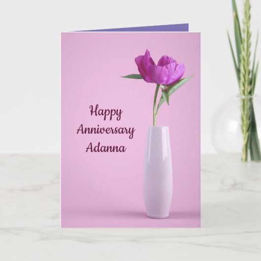 フローラ記念メッセージ シーズンカード (正面)