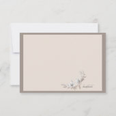 フローラ記念写真サンキューカード サンキューカード (裏面)