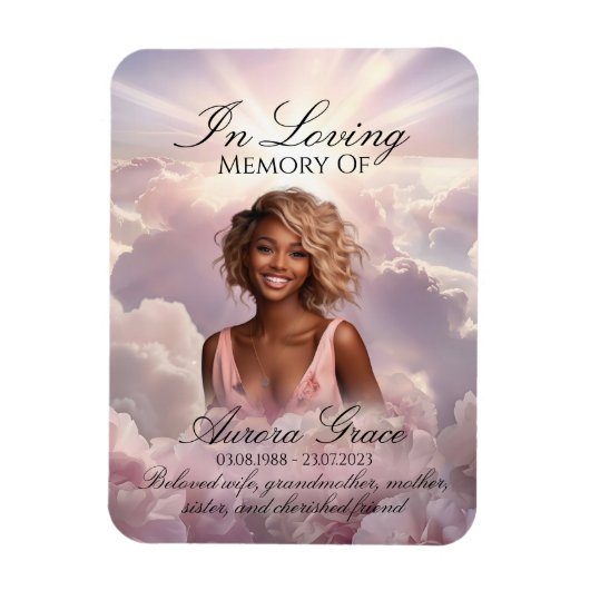 フローラ記念写真マグネット – FLR001 マグネット (縦)