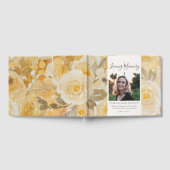 フローラ記念葬儀追悼 ゲストブック (全面)