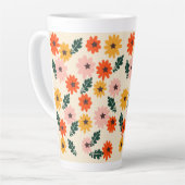 フローラ設計 カフェラテマグ (左アングル)