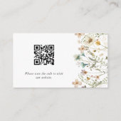 フローラ詳細 エンクロージャーカード (裏面)