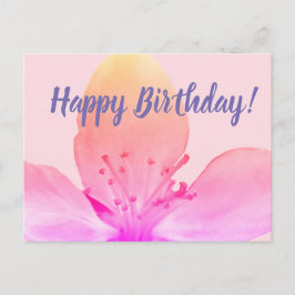 フローラ誕生日カード ポストカード