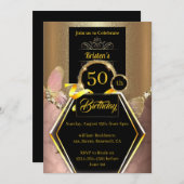 フローラ誕生日招待状 招待状 (正面/裏面)