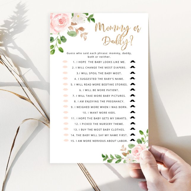 フローラ誰がママかパパのゲームを言ったか推測 (クリエイターアップロード済み)